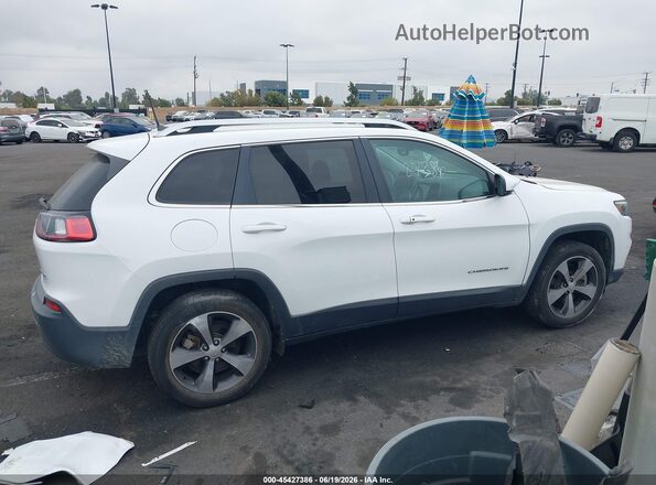 1C4PJLDB4KD196061 2019 JEEP CHEROKEE White სალონის 360-გრადუსიანი ხედი