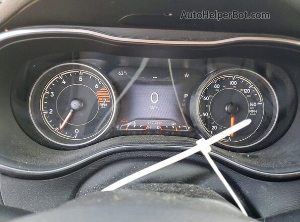 1C4PJLDB4LD605452 2020 JEEP CHEROKEE Угольный Вид щитка приборов