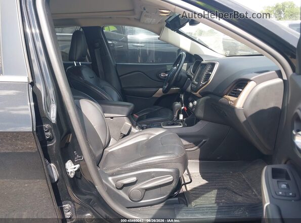 1C4PJLDB5JD504028 2018 JEEP CHEROKEE Black Vista interior delantera
