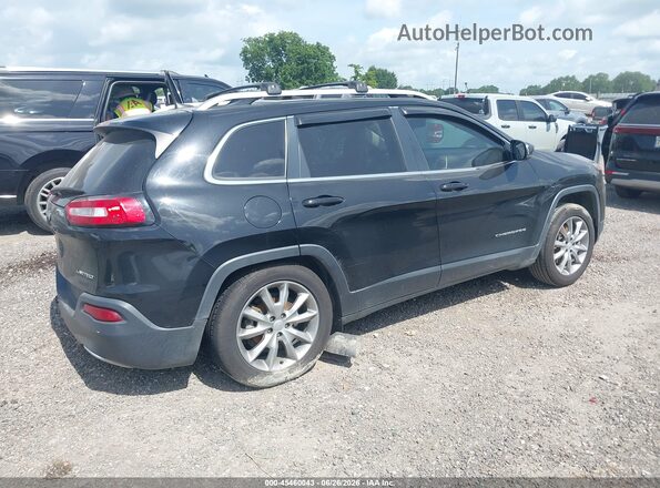 1C4PJLDB5JD504028 2018 JEEP CHEROKEE Black Trasero derecho
