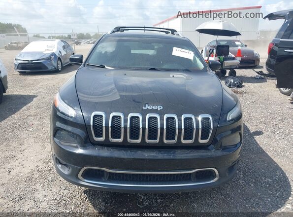 1C4PJLDB5JD504028 2018 JEEP CHEROKEE Black Vista interior trasera