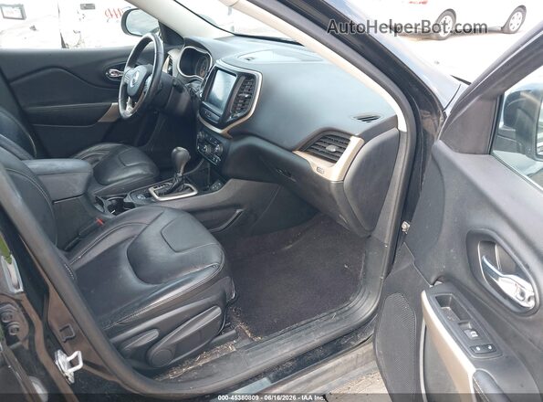 1C4PJLDB5JD565315 2018 JEEP CHEROKEE Black Սալոնի դիմացի տեսք