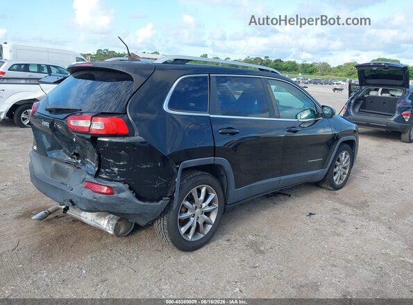1C4PJLDB5JD565315 2018 JEEP CHEROKEE Black Հետևի աջ