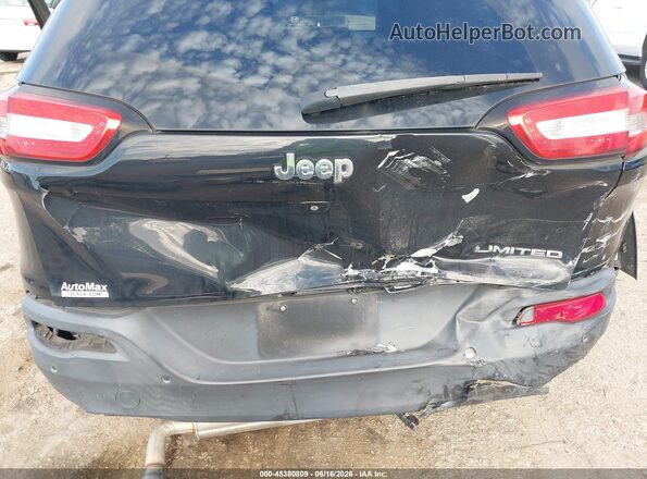 1C4PJLDB5JD565315 2018 JEEP CHEROKEE Black Դիմացի տեսք