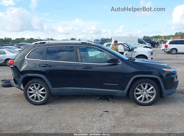 1C4PJLDB5JD565315 2018 JEEP CHEROKEE Black Սարքավորումների վահանակի տեսք