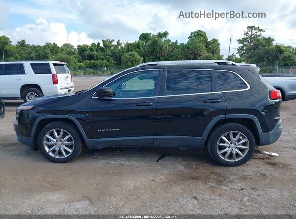 1C4PJLDB5JD565315 2018 JEEP CHEROKEE Black Սալոնի հետևի տեսք