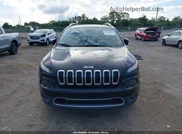 1C4PJLDB5JD565315 2018 JEEP CHEROKEE Black Առջևի վահանակի տեսք