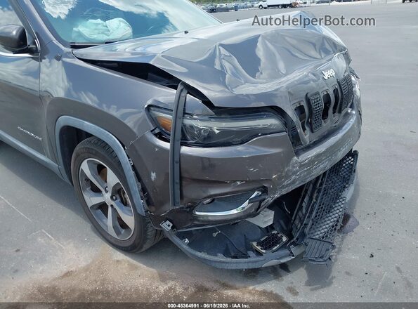 1C4PJLDB5KD170262 2019 JEEP CHEROKEE Gray 