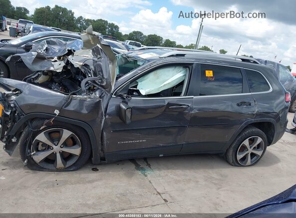 1C4PJLDB5KD428733 2019 JEEP CHEROKEE Gray Vista interior trasera