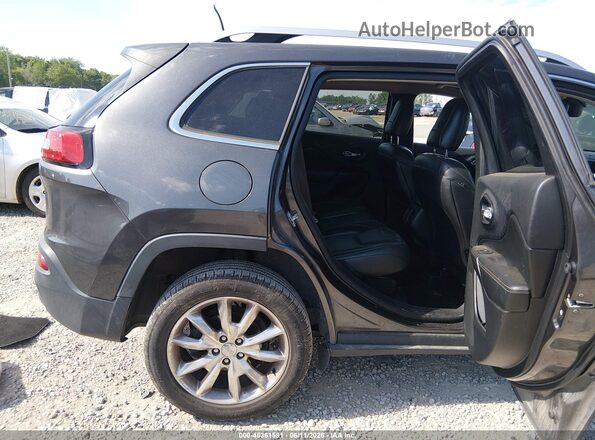 1C4PJLDB6GW206813 2016 JEEP CHEROKEE Gray VIN կոդի պիտակի տեսք