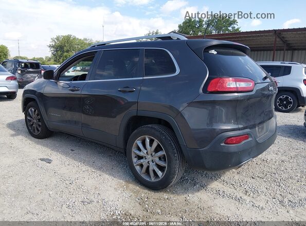 1C4PJLDB6GW206813 2016 JEEP CHEROKEE Gray Հետևի ձախ