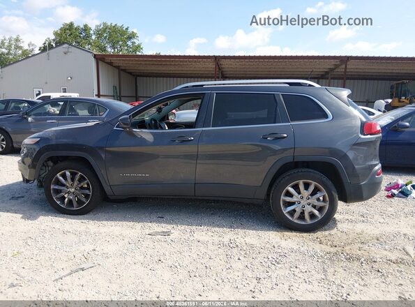 1C4PJLDB6GW206813 2016 JEEP CHEROKEE Gray Սալոնի 360 աստիճան տեսք