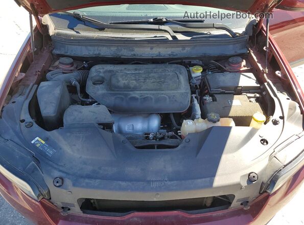 1C4PJLDB6KD302297 2019 JEEP CHEROKEE Burgundy Շարժիչի բաժամունքի տեսք