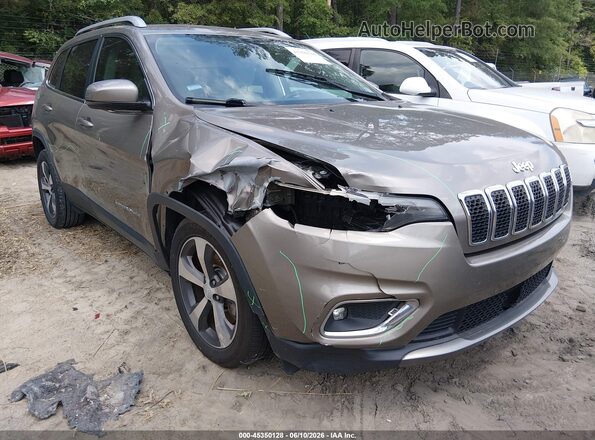 1C4PJLDB6KD325434 2019 JEEP CHEROKEE Silver წინა ხედი