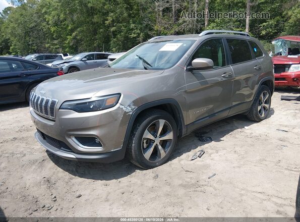 1C4PJLDB6KD325434 2019 JEEP CHEROKEE Silver წინა მარცხენა ხედი სამი მეოთხედიდან