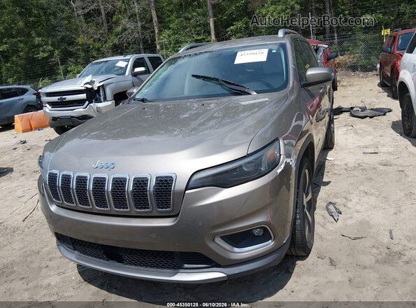 1C4PJLDB6KD325434 2019 JEEP CHEROKEE Silver ხელსაწყოთა პანელის ხედი