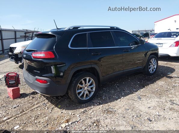 1C4PJLDB7JD568233 2018 JEEP CHEROKEE Black Задня права чверть