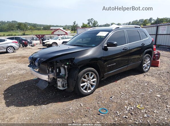 1C4PJLDB7JD568233 2018 JEEP CHEROKEE Black Передня ліва чверть