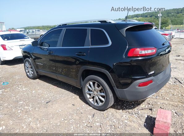 1C4PJLDB7JD568233 2018 JEEP CHEROKEE Black Задня ліва чверть