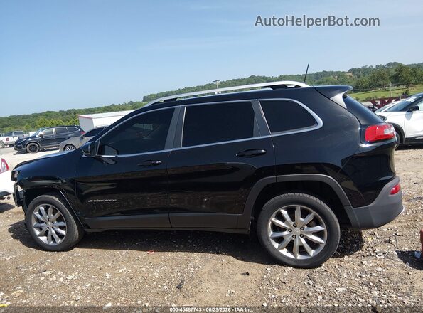1C4PJLDB7JD568233 2018 JEEP CHEROKEE Black Панорамний вид салону 360°