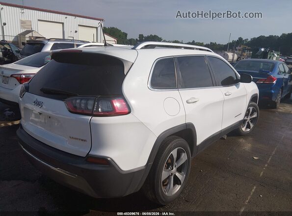 1C4PJLDB8KD296051 2019 JEEP CHEROKEE White უკანა მარჯვენა
