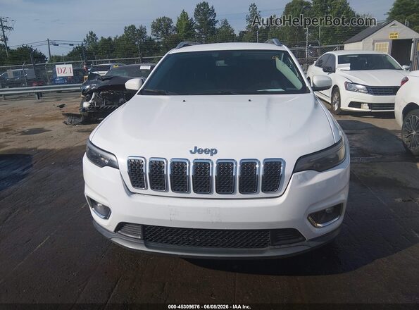 1C4PJLDB8KD296051 2019 JEEP CHEROKEE White წინა პანელის ხედი