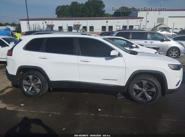 1C4PJLDB8KD296051 2019 JEEP CHEROKEE White ხელსაწყოთა პანელის ხედი