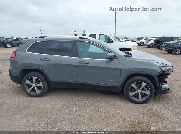 1C4PJLDB8KD373503 2019 JEEP CHEROKEE Gray Սալոնի հետևի տեսք