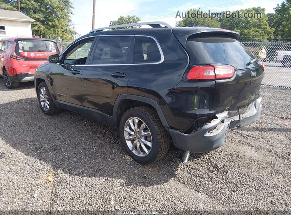 1C4PJLDB9GW272790 2016 JEEP CHEROKEE Black Rear left