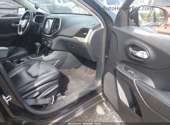 1C4PJLDB9GW272790 2016 JEEP CHEROKEE Black Front interior view