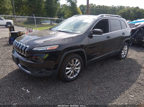 1C4PJLDB9GW272790 2016 JEEP CHEROKEE Black Front left