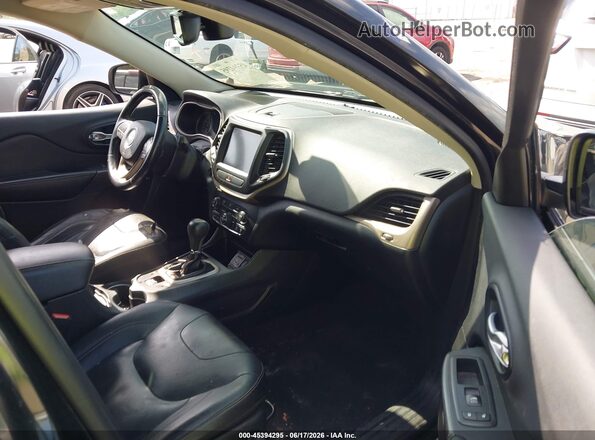 1C4PJLDBXGW273415 2016 JEEP CHEROKEE Black Widok wnętrza z przodu