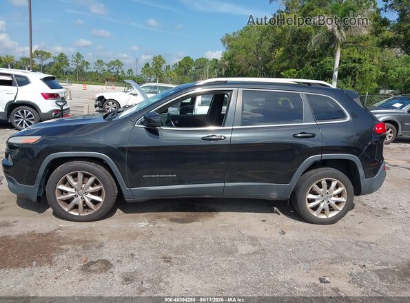1C4PJLDBXGW273415 2016 JEEP CHEROKEE Black Widok wnętrza 360 stopni