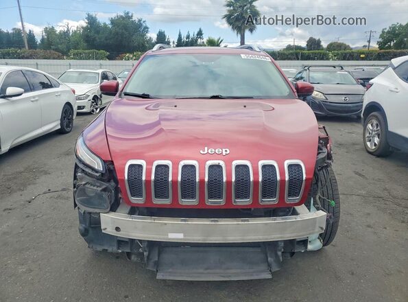 1C4PJLDBXHW516741 2017 JEEP CHEROKEE Burgundy 