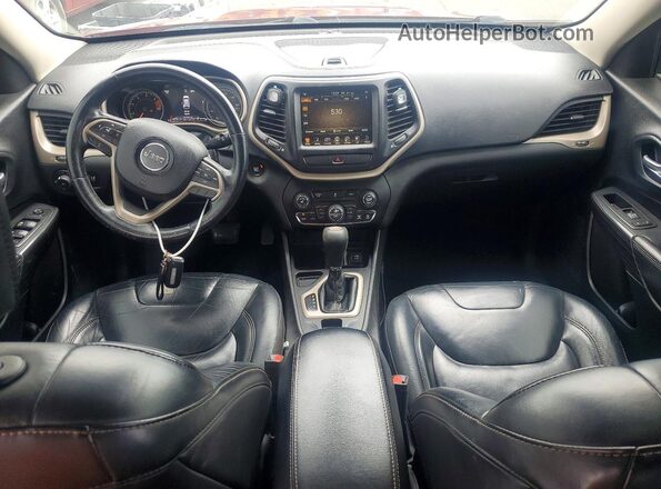 1C4PJLDBXHW516741 2017 JEEP CHEROKEE Burgundy 