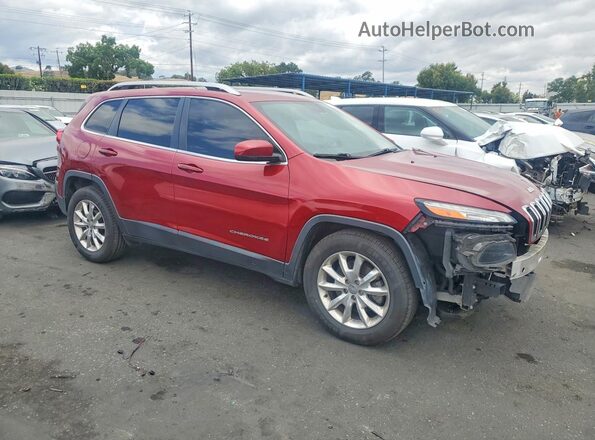 1C4PJLDBXHW516741 2017 JEEP CHEROKEE Burgundy 