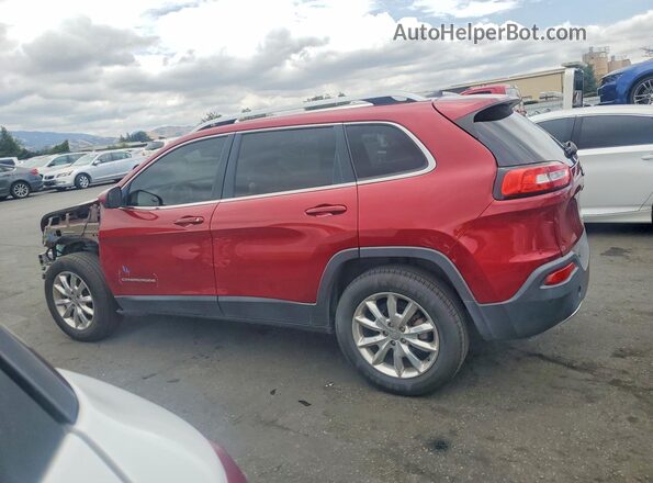 1C4PJLDBXHW516741 2017 JEEP CHEROKEE Burgundy 
