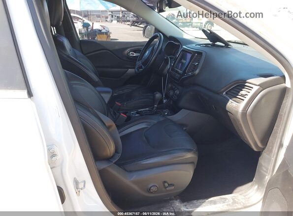 1C4PJLDBXKD373423 2019 JEEP CHEROKEE Белый Вид салона спереди
