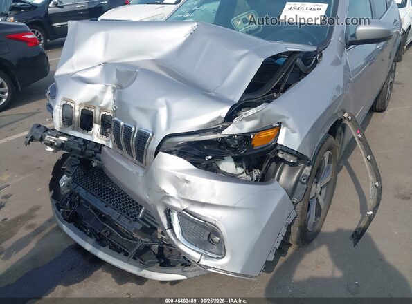 1C4PJLDBXKD443860 2019 JEEP CHEROKEE Silver Front view