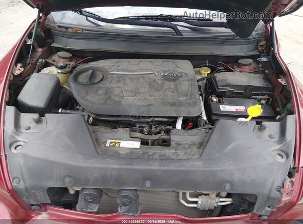 1C4PJLDS6HD216674 2017 JEEP CHEROKEE Maroon უკანა ხედი