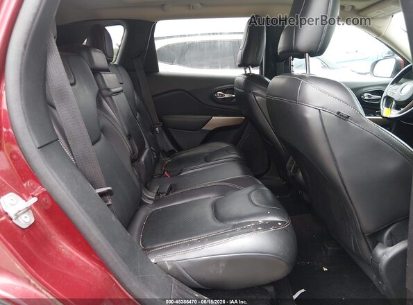 1C4PJLDS6HD216674 2017 JEEP CHEROKEE Maroon VIN კოდის სტიკერის ხედი