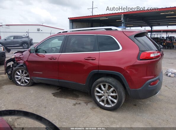 1C4PJLDS6HD216674 2017 JEEP CHEROKEE Maroon 