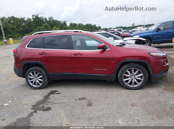 1C4PJLDS6HD216674 2017 JEEP CHEROKEE Maroon სალონის 360-გრადუსიანი ხედი