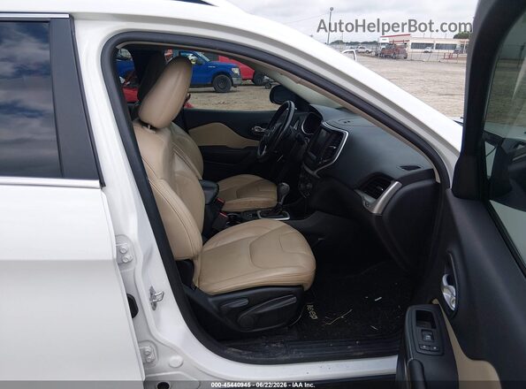1C4PJLDS8GW307819 2016 JEEP CHEROKEE White წინა სალონის ხედი