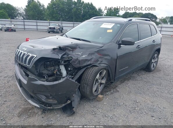 1C4PJLDX0MD119816 2021 JEEP CHEROKEE Gray წინა მარცხენა ხედი სამი მეოთხედიდან