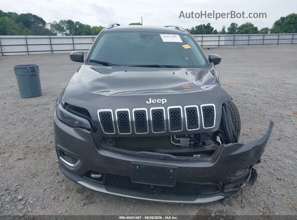 1C4PJLDX0MD119816 2021 JEEP CHEROKEE Gray ხელსაწყოთა პანელის ხედი