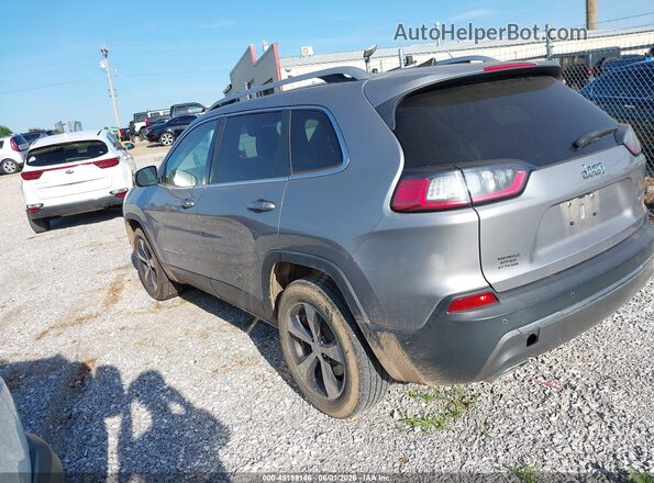 1C4PJLDX6KD171691 2019 JEEP CHEROKEE Silver Trasero izquierdo