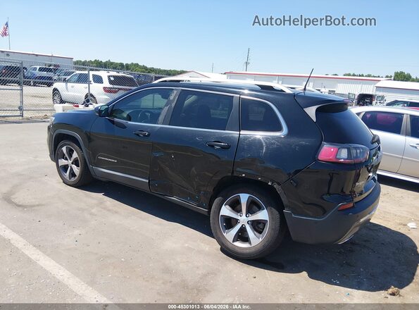 1C4PJLDX6KD243120 2019 JEEP CHEROKEE Black Tył lewy