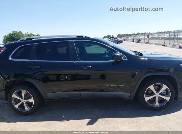 1C4PJLDX6KD243120 2019 JEEP CHEROKEE Black Widok wnętrza z tyłu