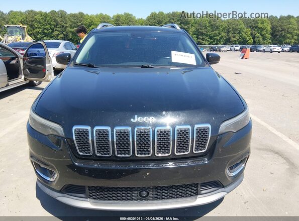 1C4PJLDX6KD243120 2019 JEEP CHEROKEE Black Widok zestawu wskaźników